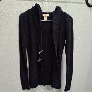 Arizona Black Sweater Cardigan - Size S